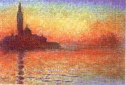 Claude Monet San Giorgio Maggiore at Dusk oil